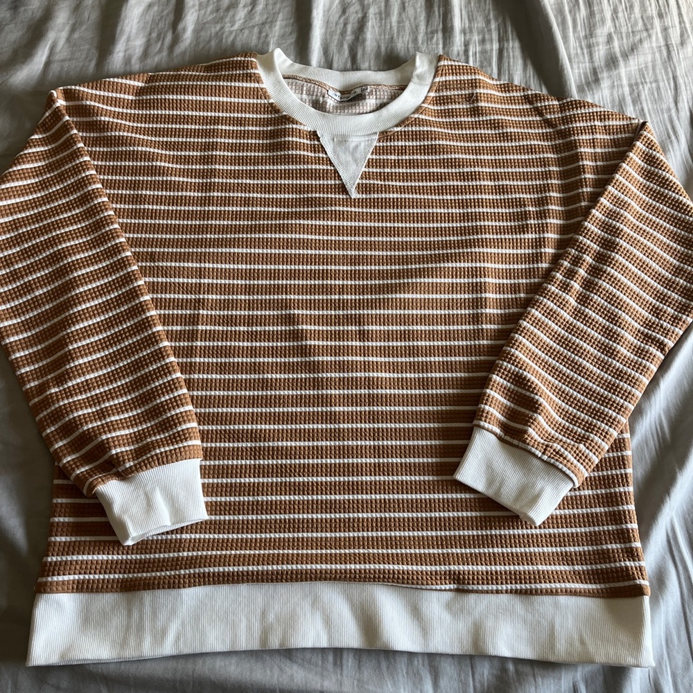 New Staccato Long Sleeve Top- Large